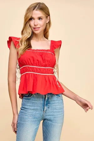 Addison Ruched Top