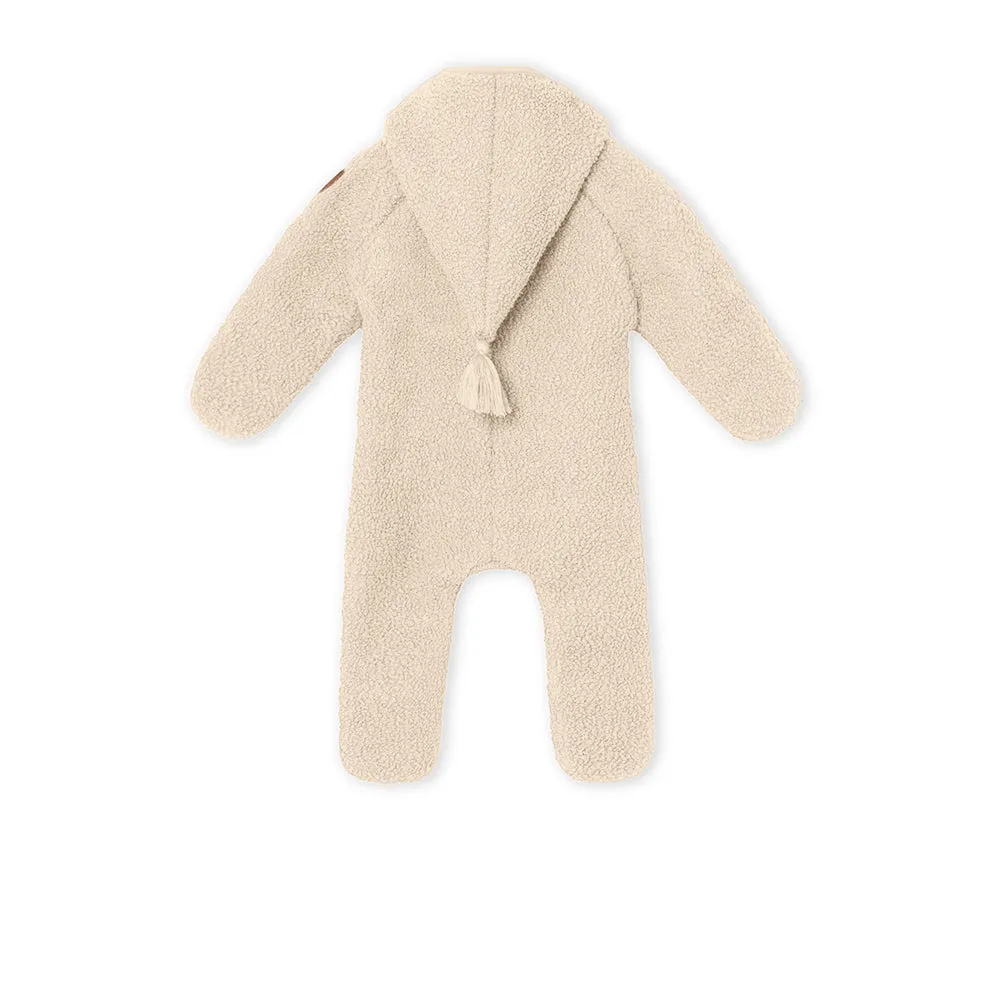 Adel Teddyfleece Jumpsuit. GRS Sand Dollar