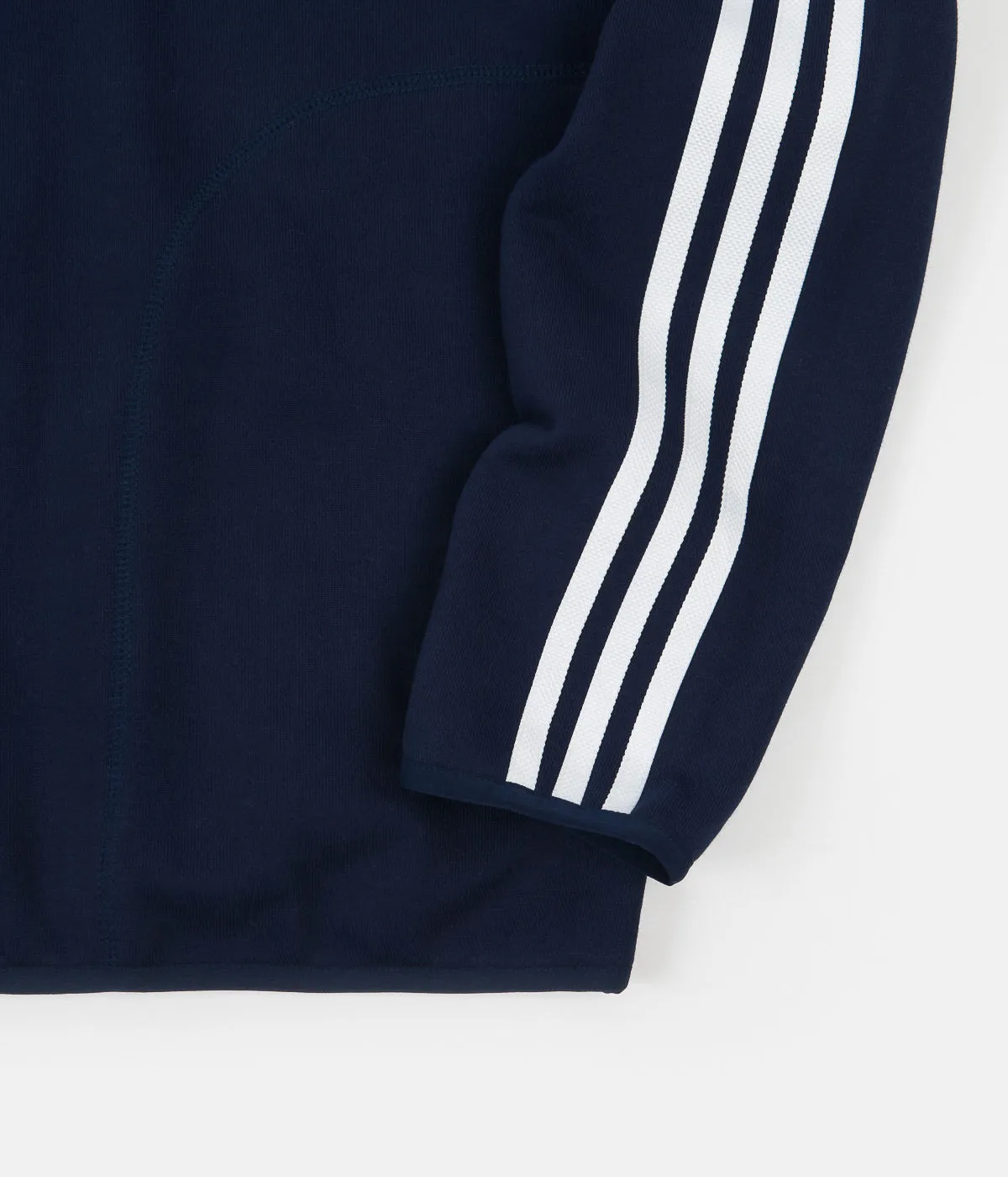 Adidas Terry Track Jacket - Collegiate Navy / White