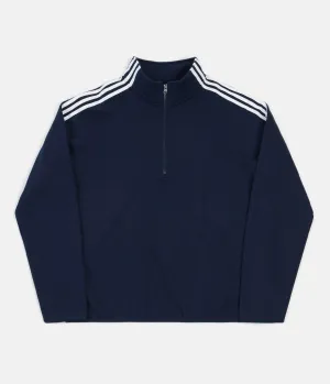 Adidas Terry Track Jacket - Collegiate Navy / White