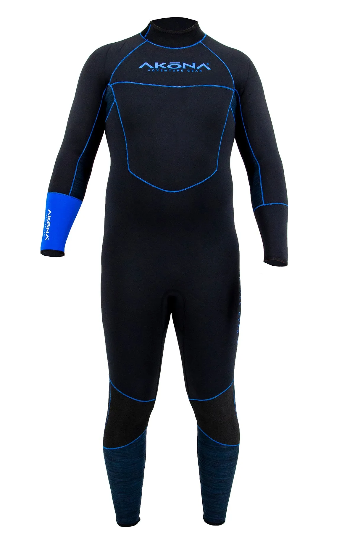 Akona Mens 3mm Phantom Quantum Stretch Full Wetsuit (2023) for Scuba Diving