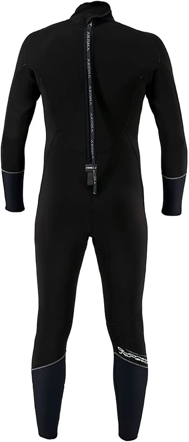 Akona Mens 3mm Phantom Quantum Stretch Full Wetsuit (2023) for Scuba Diving