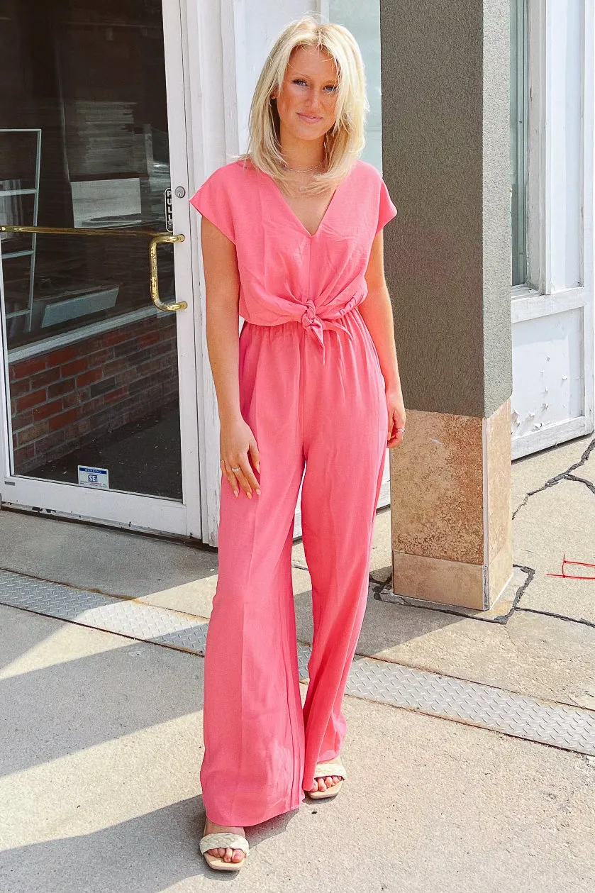 Alexa V-Neck Jumpsuit