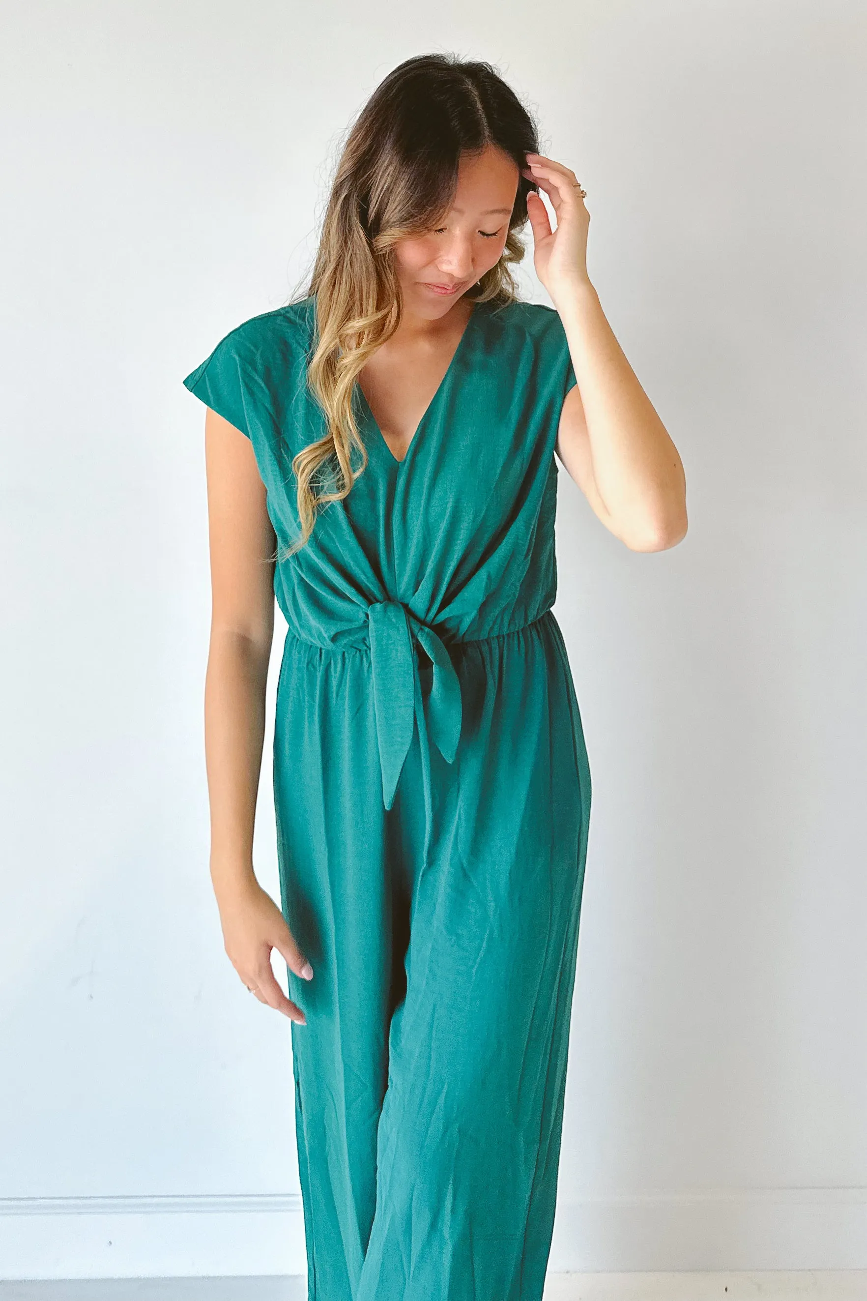 Alexa V-Neck Jumpsuit