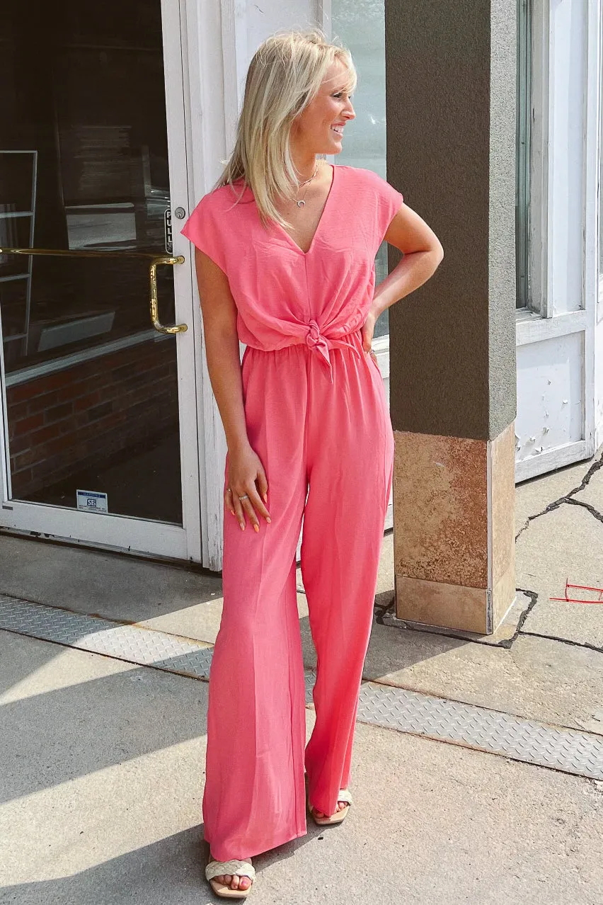 Alexa V-Neck Jumpsuit