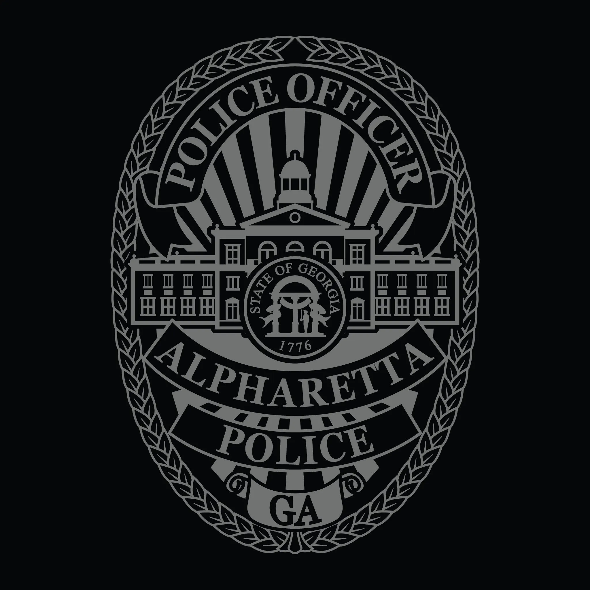 [ALPHARETTA PD] Performance Hoodie 2.0 [BLK]