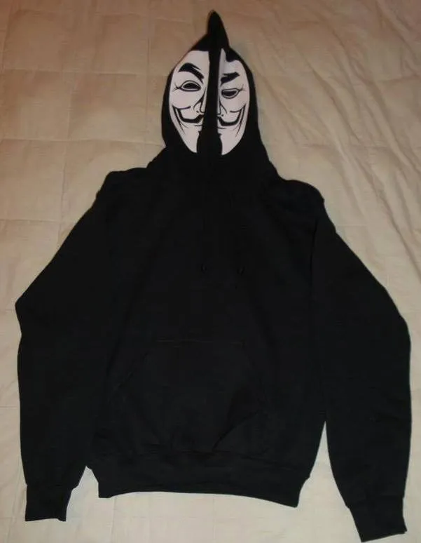 Anonymous Mask Hoodie