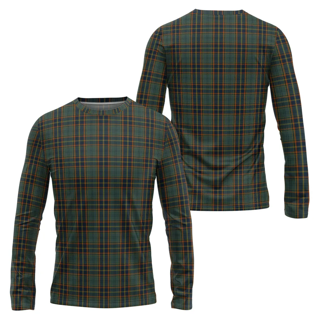 Antrim County Ireland Tartan Long Sleeve T-Shirt