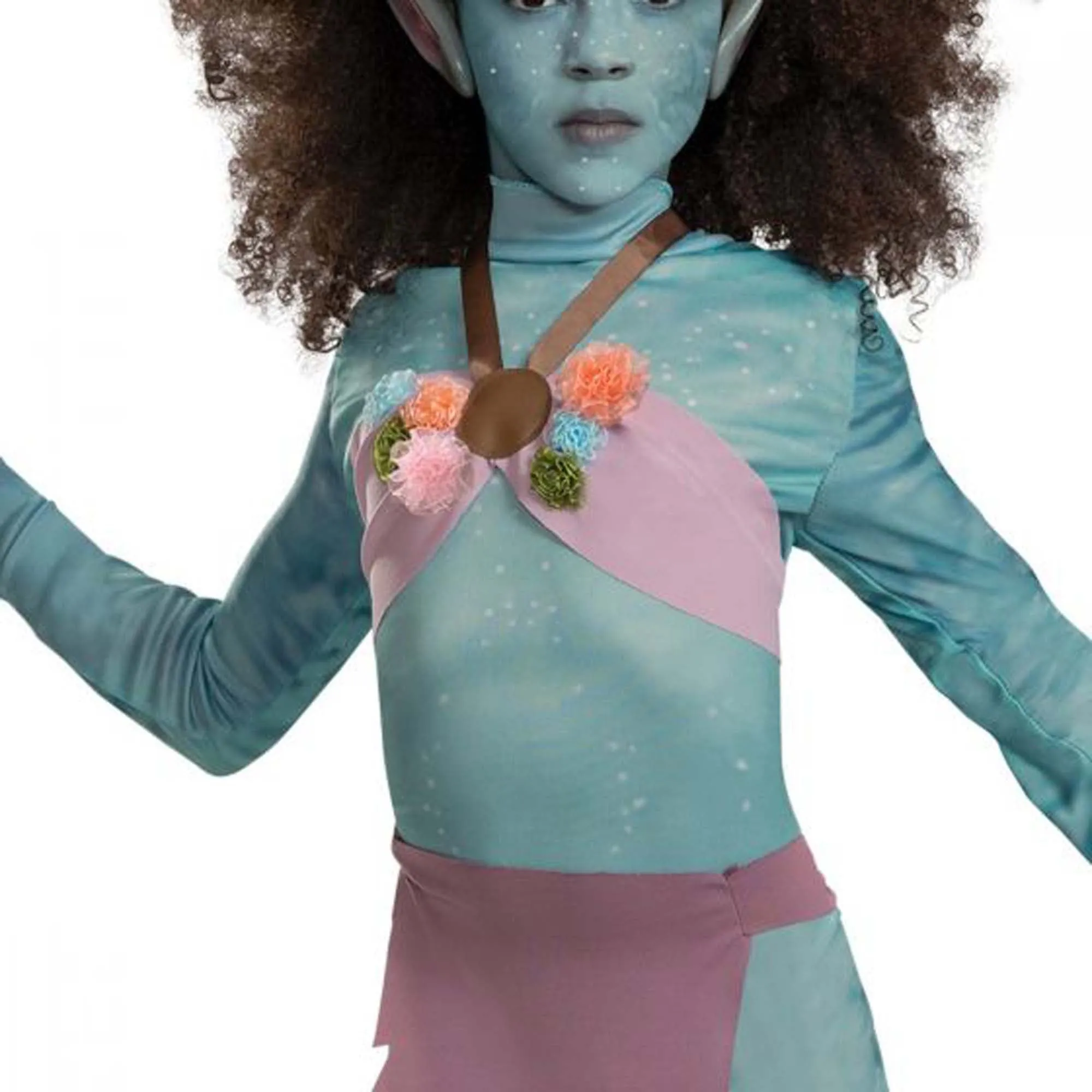 Avatar Tsireya Jumpsuit Costume for Kids, Blue Jumpsuit