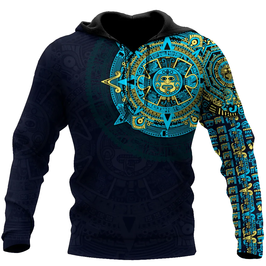 Aztec Mexico Jj Unisex Hoodie Aztec Hoodies 3D All Over Print Mexican Hoodies