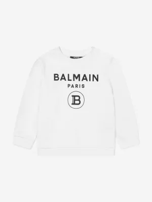 Balmain Kids Logo Sweatshirt