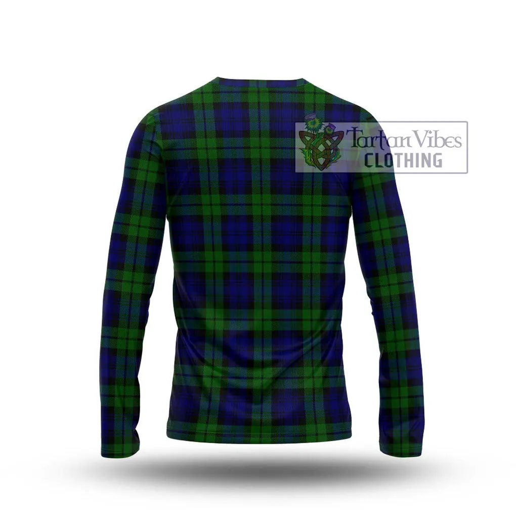 Bannatyne Tartan Long Sleeve T-Shirt with Family Crest DNA In Me Style