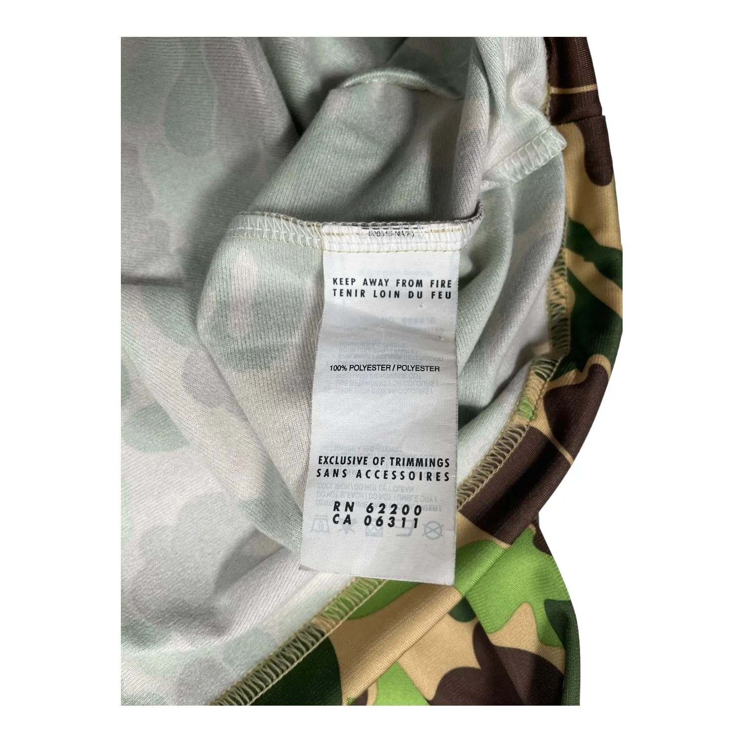 BAPE X Puma ABC Camo Track Jacket Green Pre-Owned