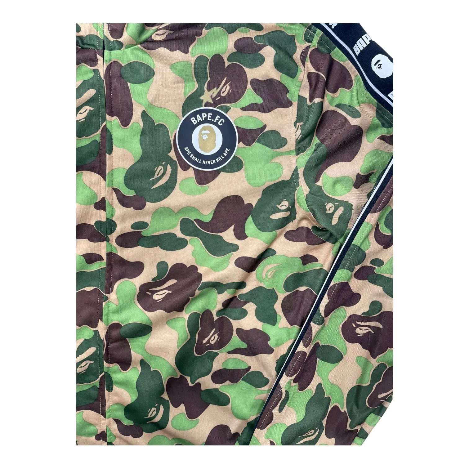 BAPE X Puma ABC Camo Track Jacket Green Pre-Owned