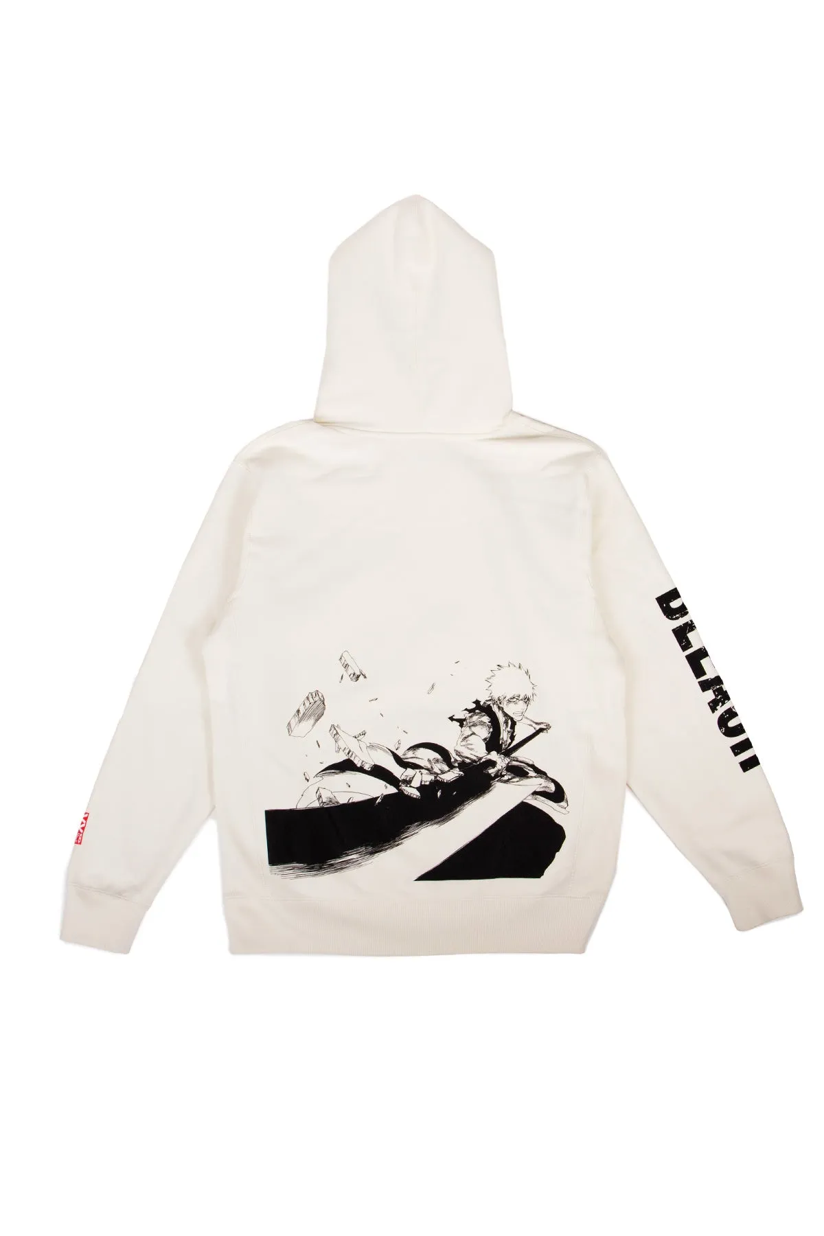 Bleach Ichigo Strike Hoodie - Bone