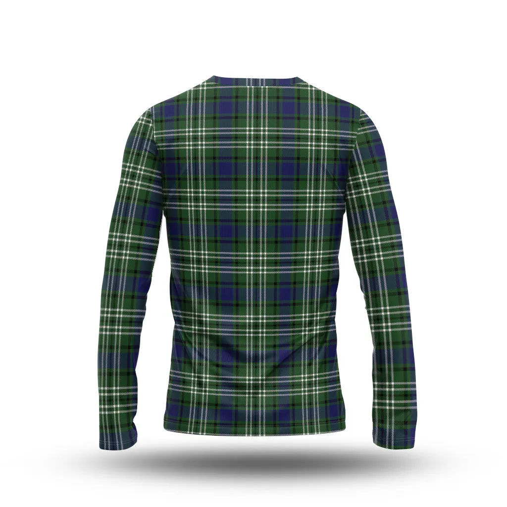 Blyth Tartan Long Sleeve T-Shirt with Family Crest