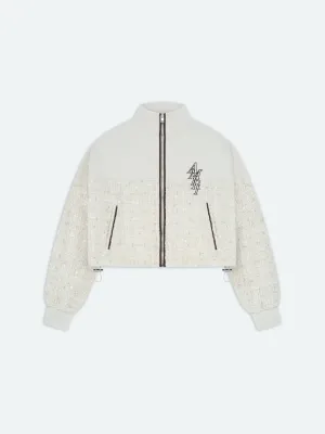 Boucle Hybrid Track Jacket