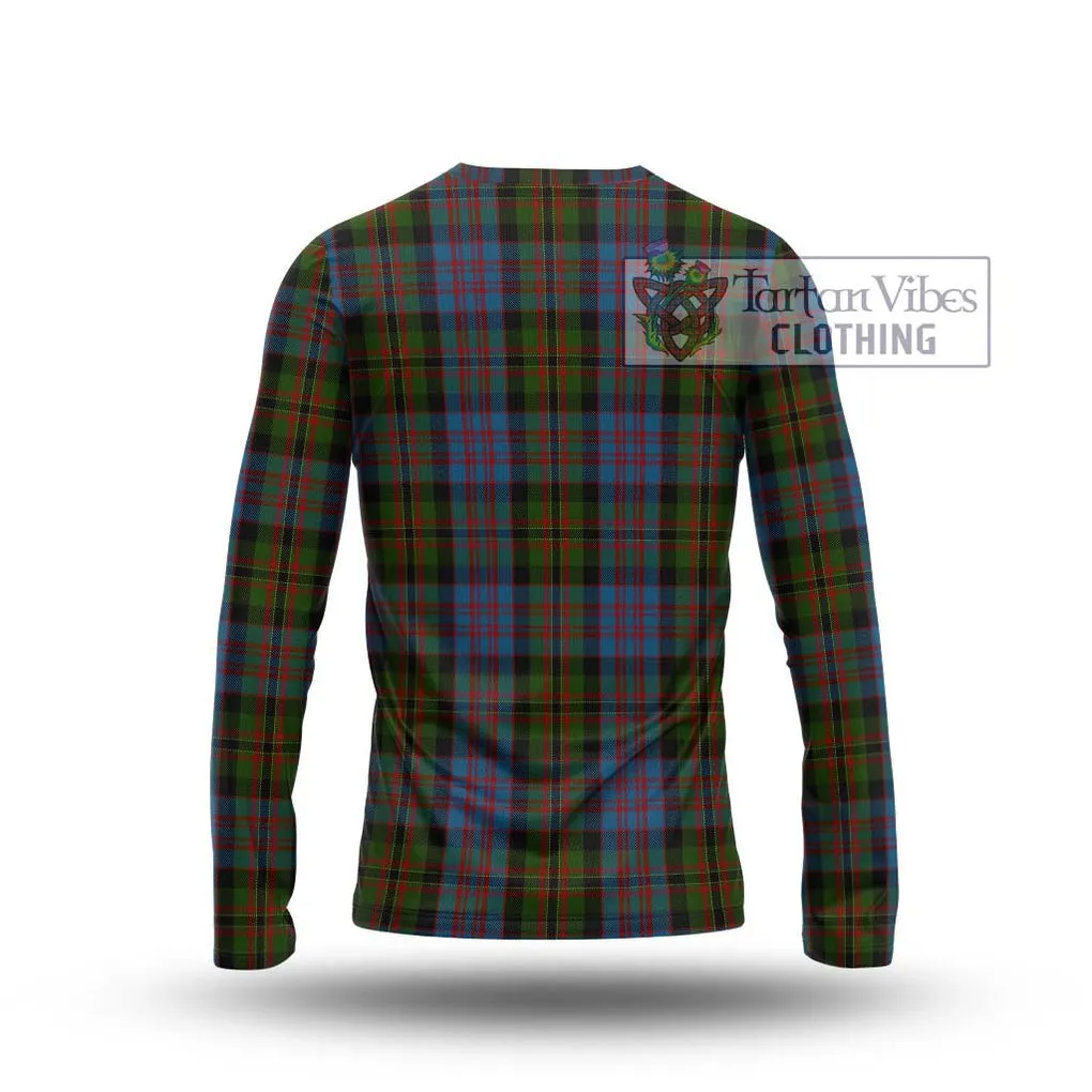 Bowie Tartan Long Sleeve T-Shirt with Family Crest DNA In Me Style