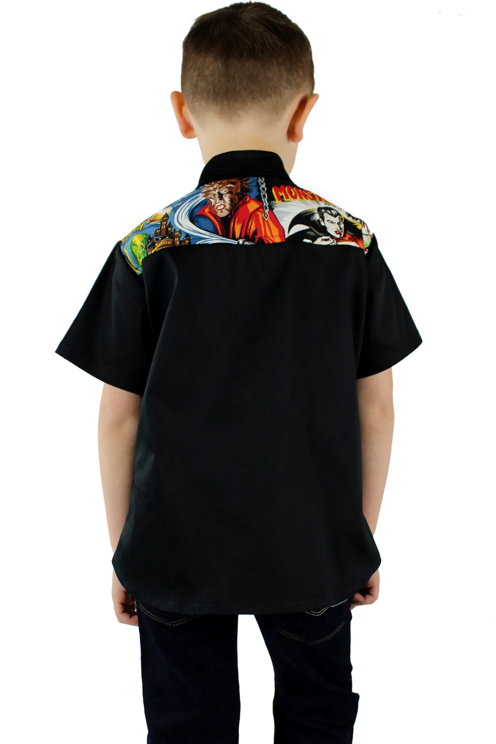 Boy's Monster Western Top #BMWT