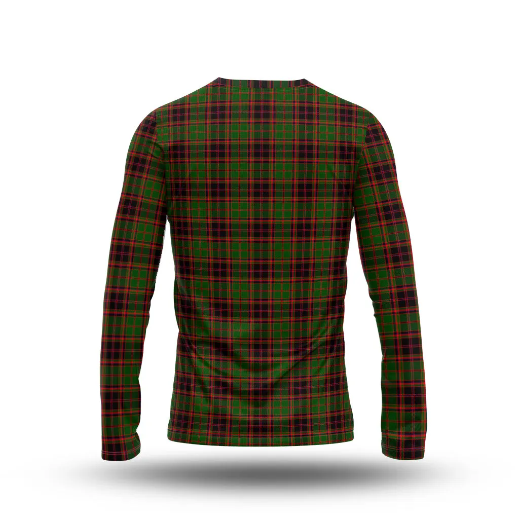 Buchan Tartan Long Sleeve T-Shirt with Family Crest