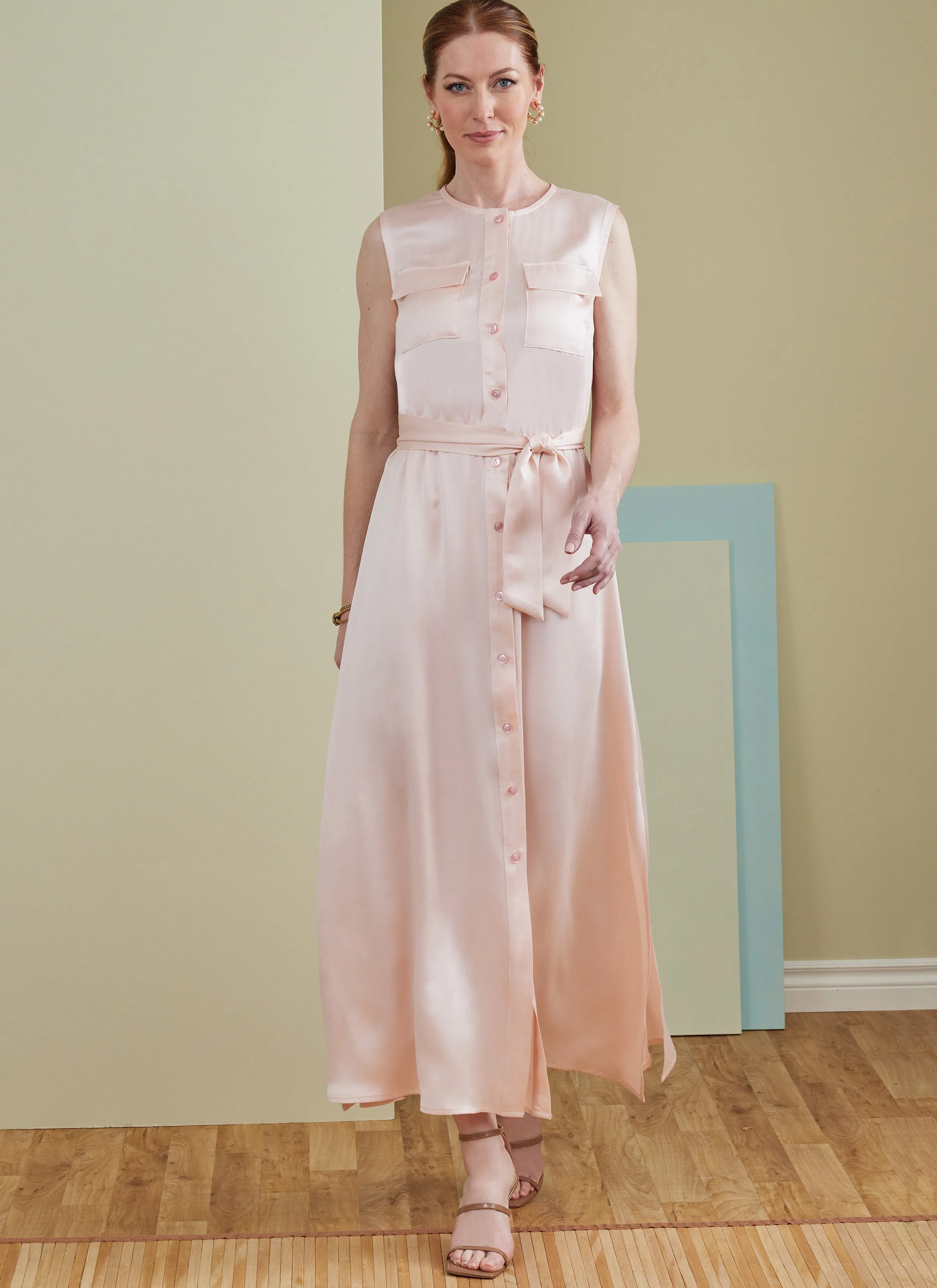 Butterick Pattern B6890 Misses' Dress, Jumpsuit and Sash