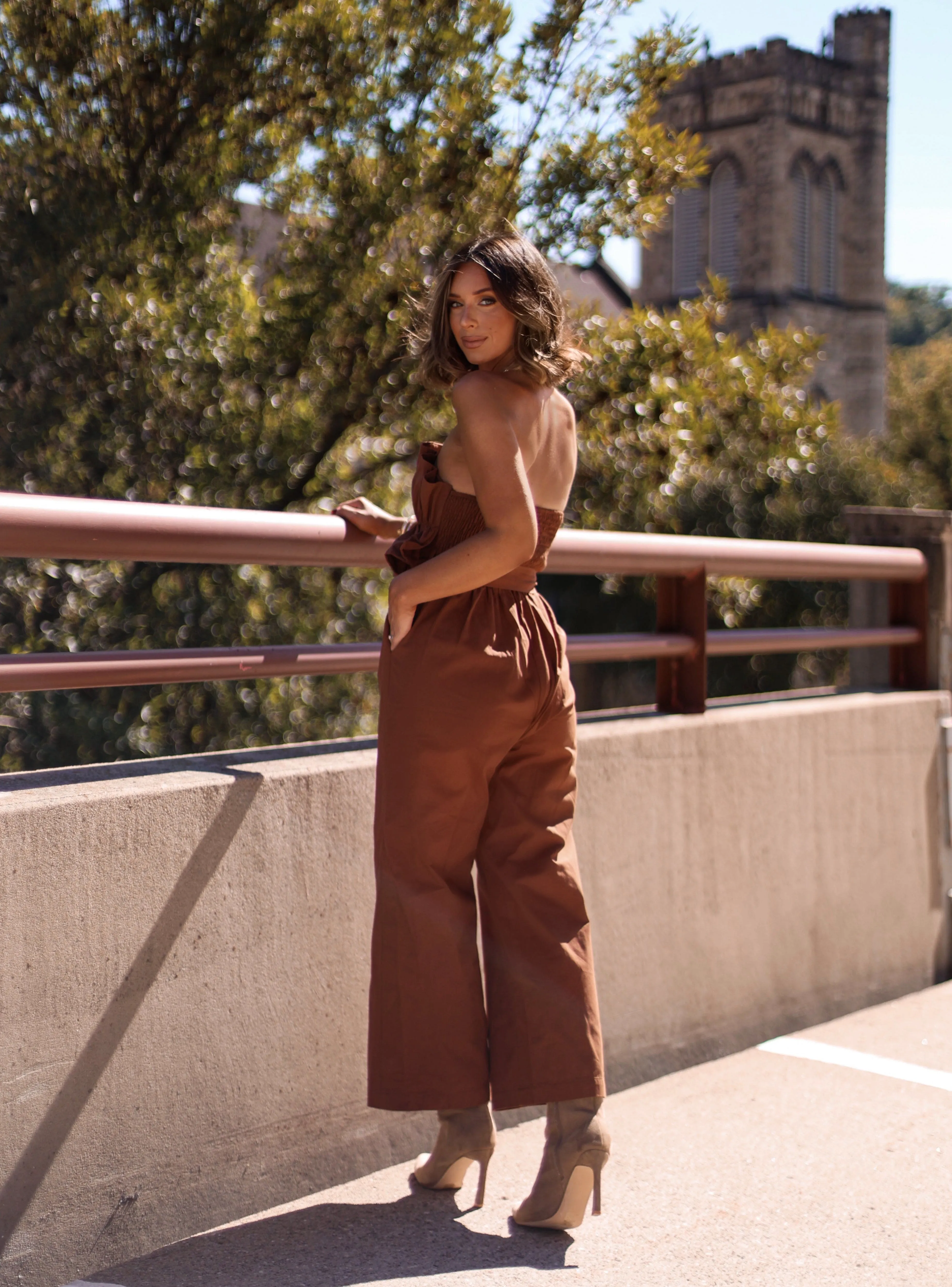 Chestnut Kissed Jumpsuit