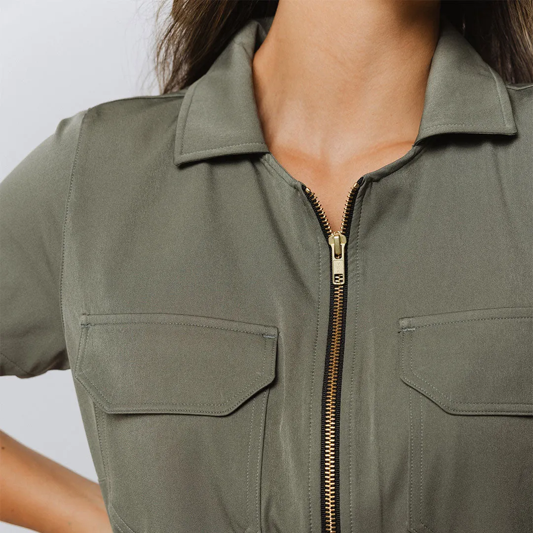 City Jumpsuit, Olive