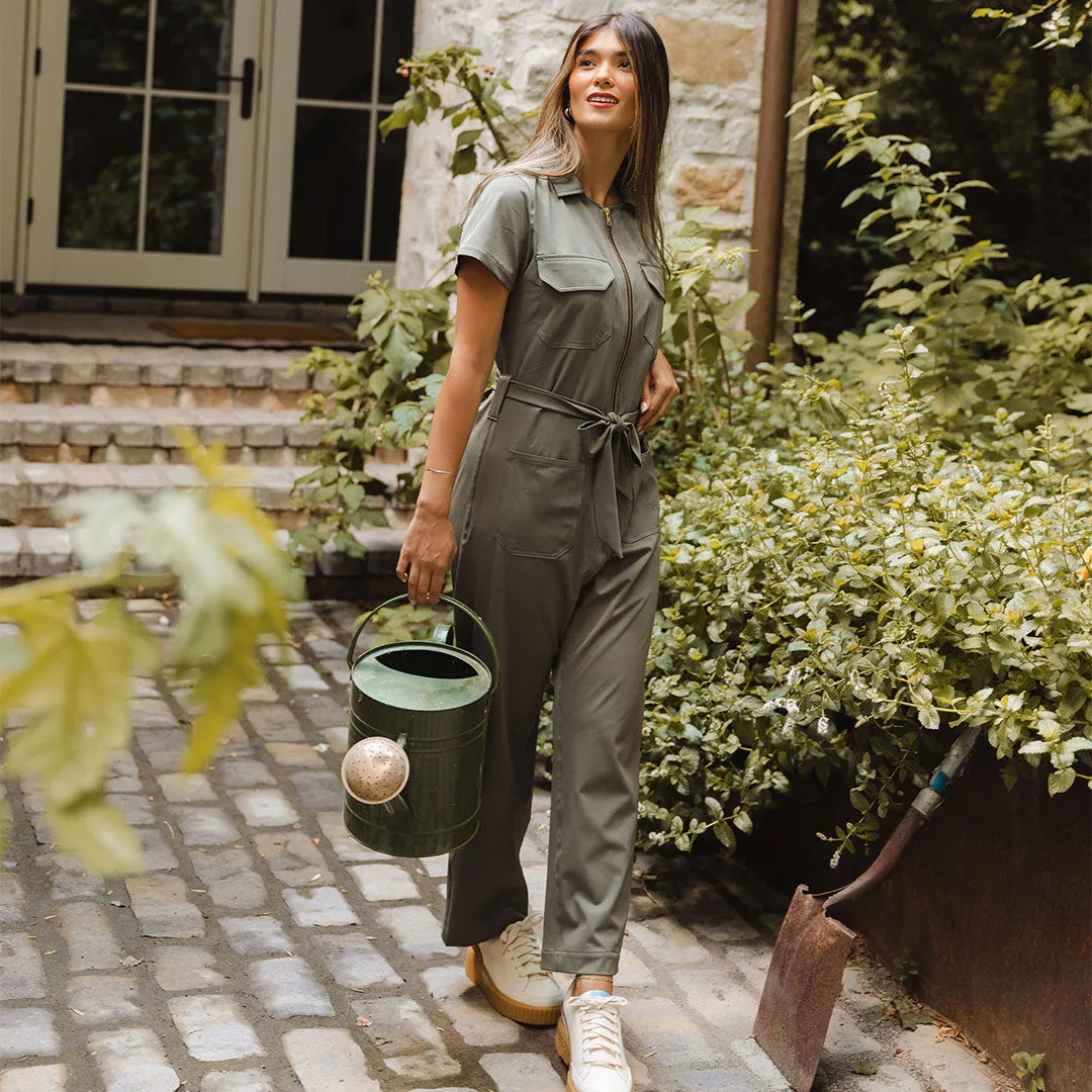 City Jumpsuit, Olive