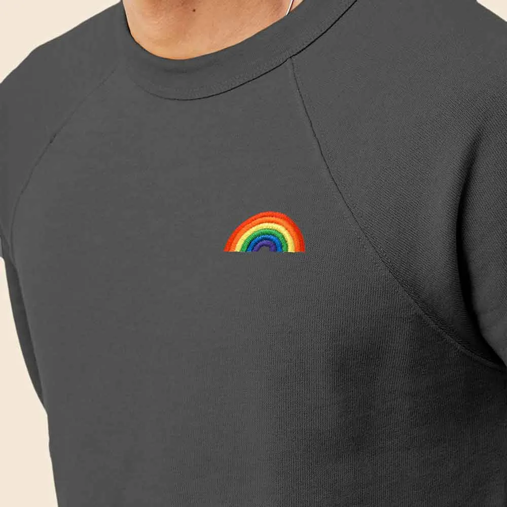 Dalix Rainbow Crewneck Sweatshirt