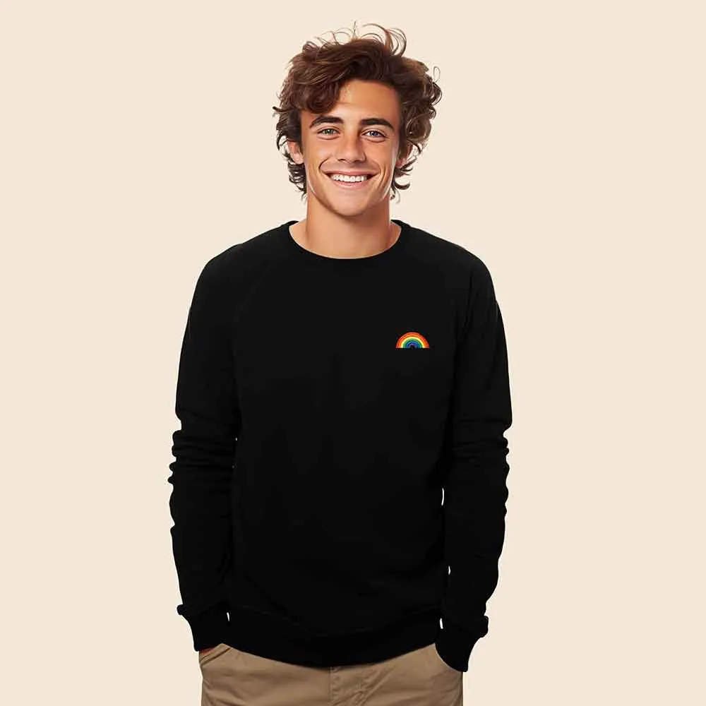 Dalix Rainbow Crewneck Sweatshirt