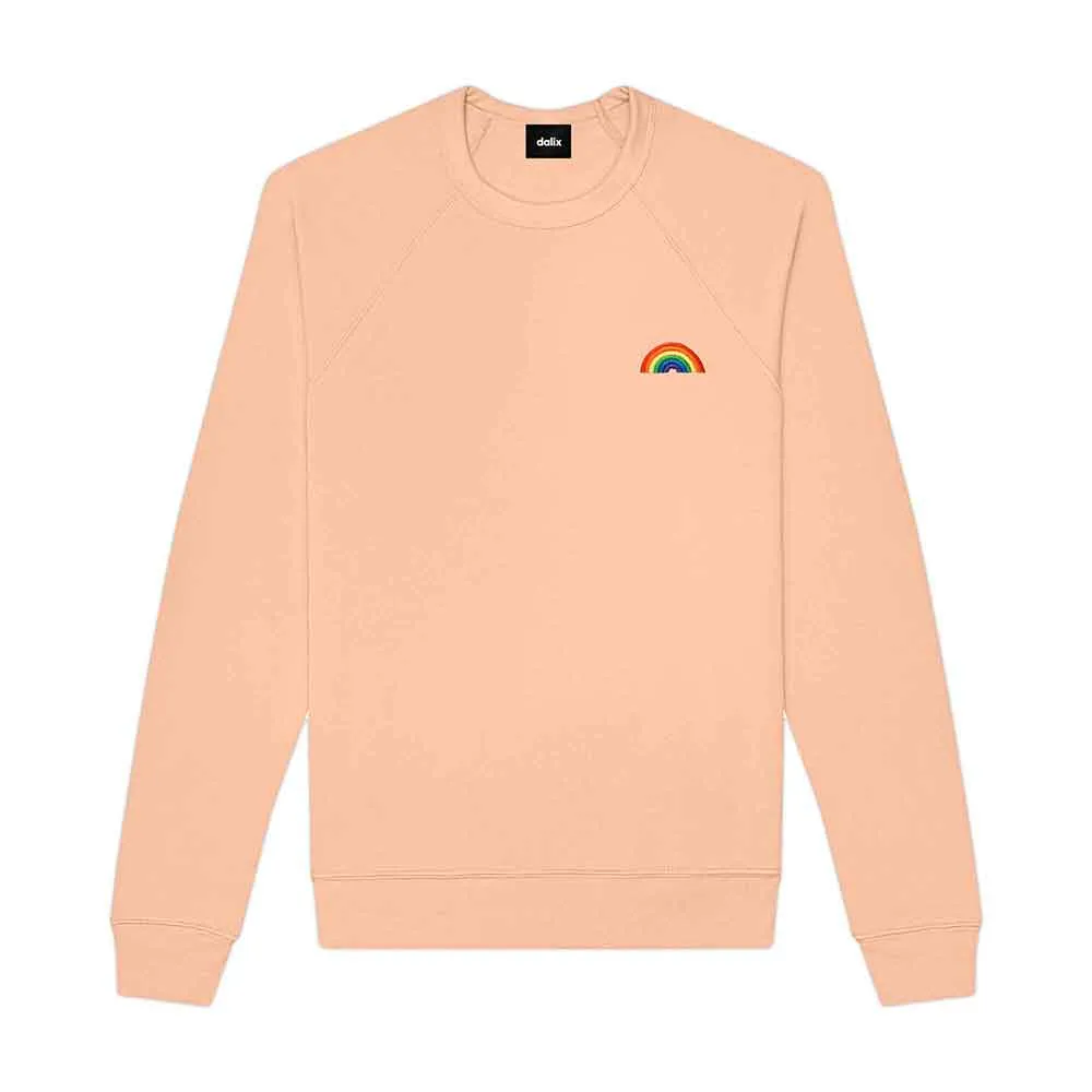 Dalix Rainbow Crewneck Sweatshirt