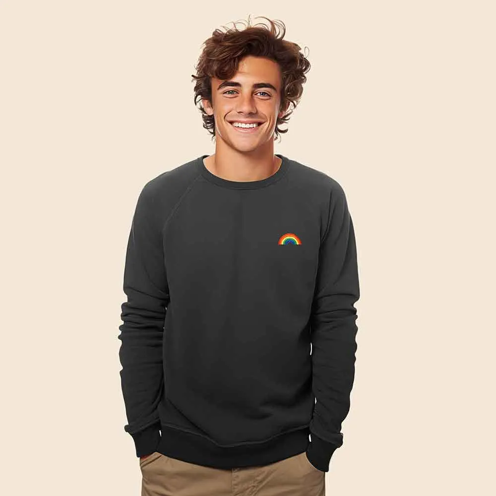 Dalix Rainbow Crewneck Sweatshirt