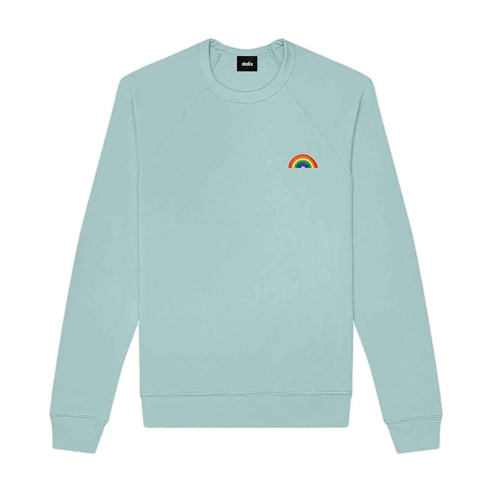 Dalix Rainbow Crewneck Sweatshirt