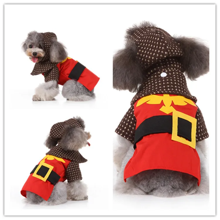 Dog Christmas Jumpsuit - Festive Holiday Outfit