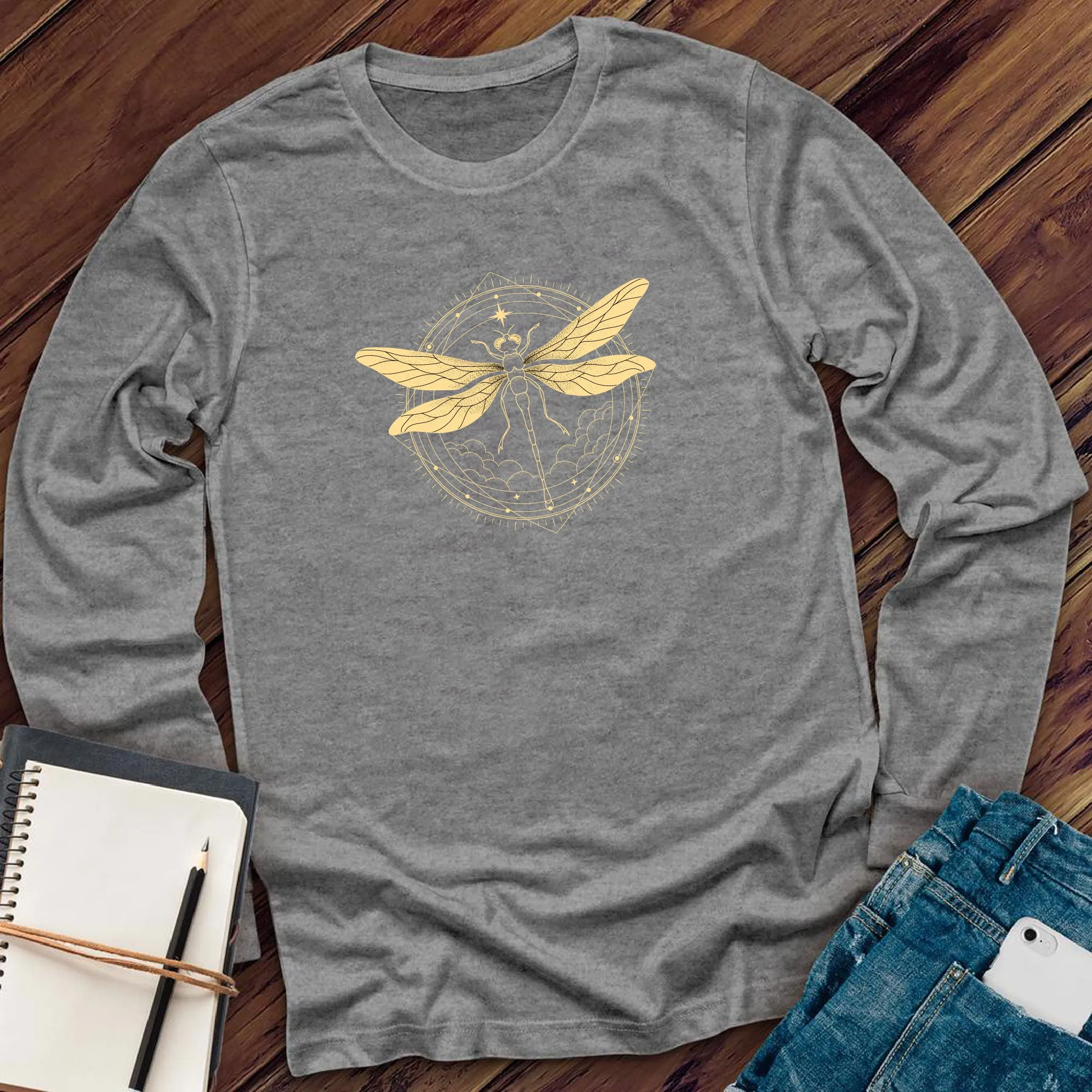 Dragon Fly Compass Long Sleeve