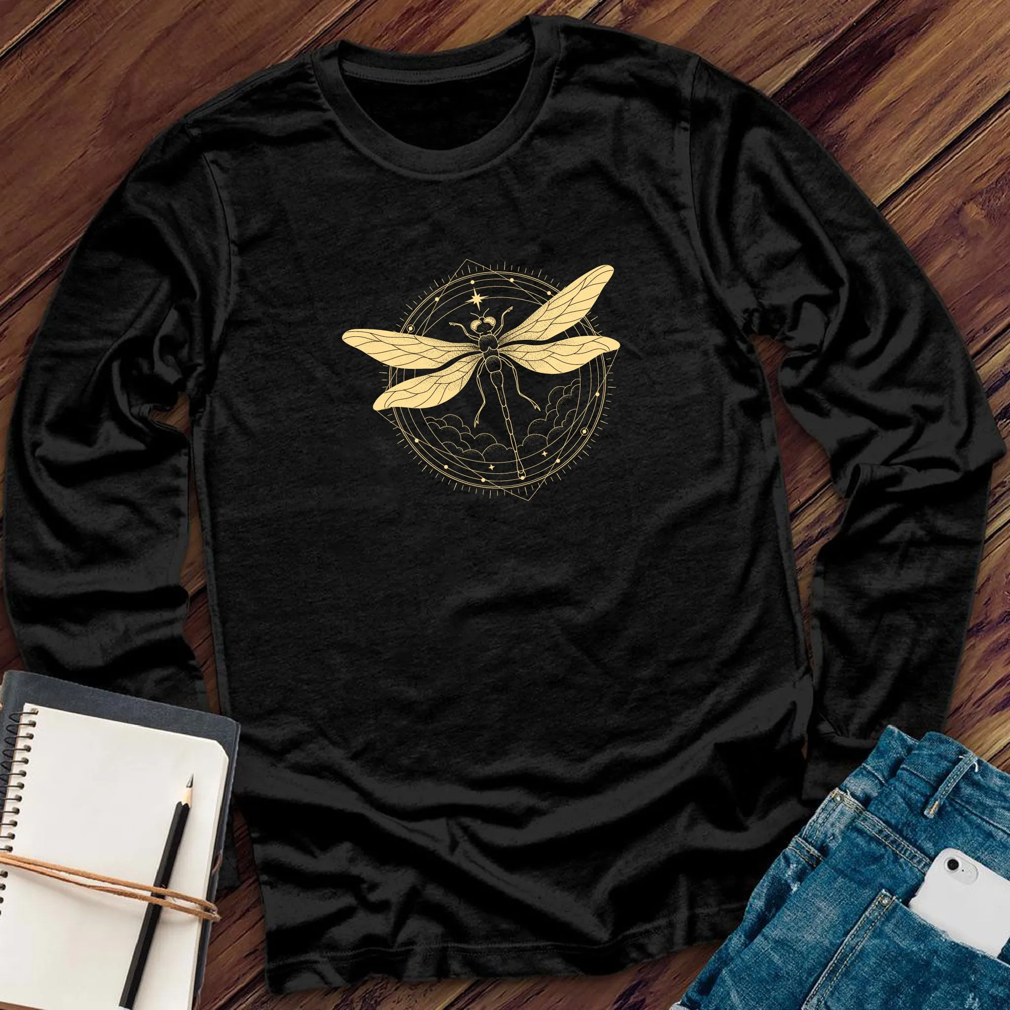 Dragon Fly Compass Long Sleeve