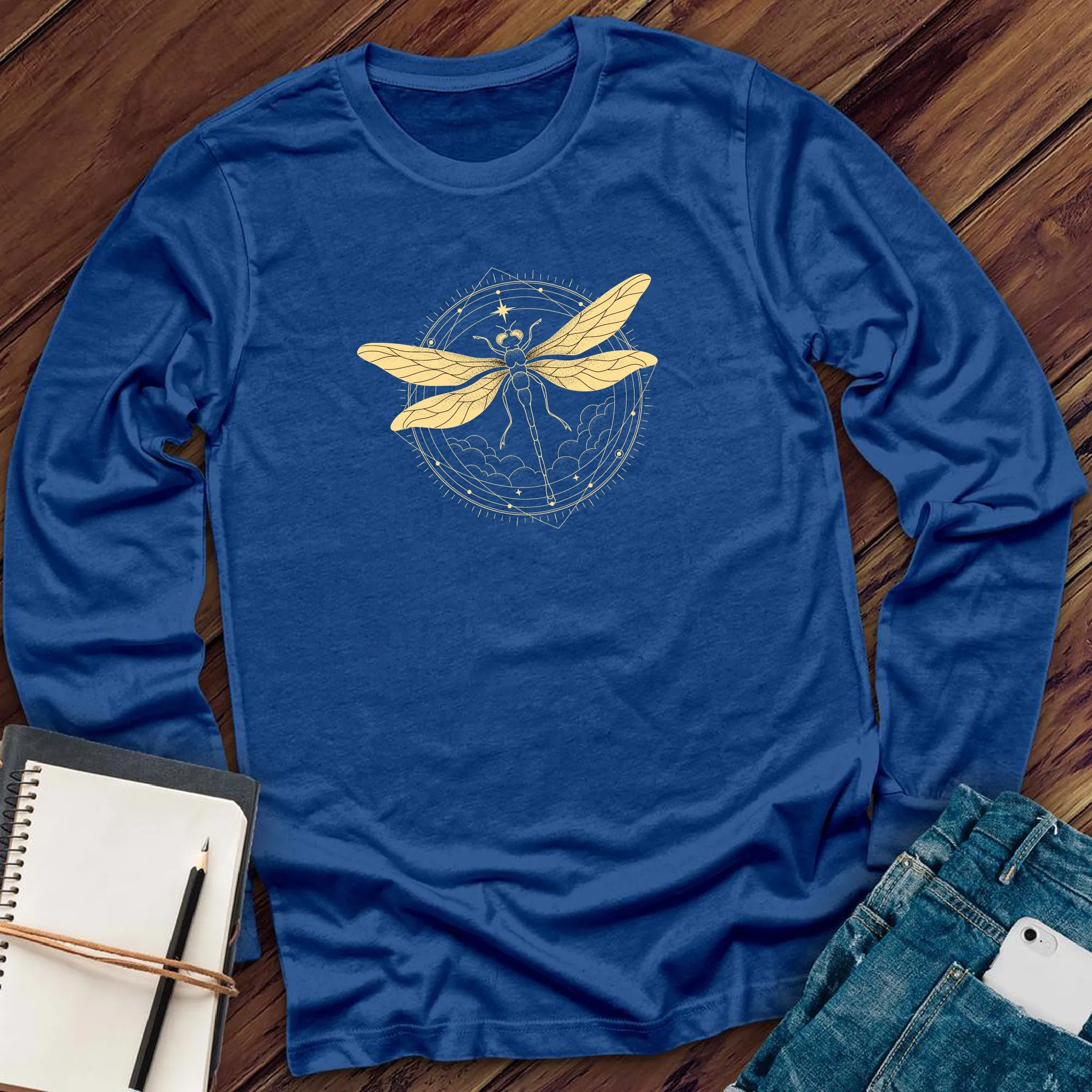 Dragon Fly Compass Long Sleeve