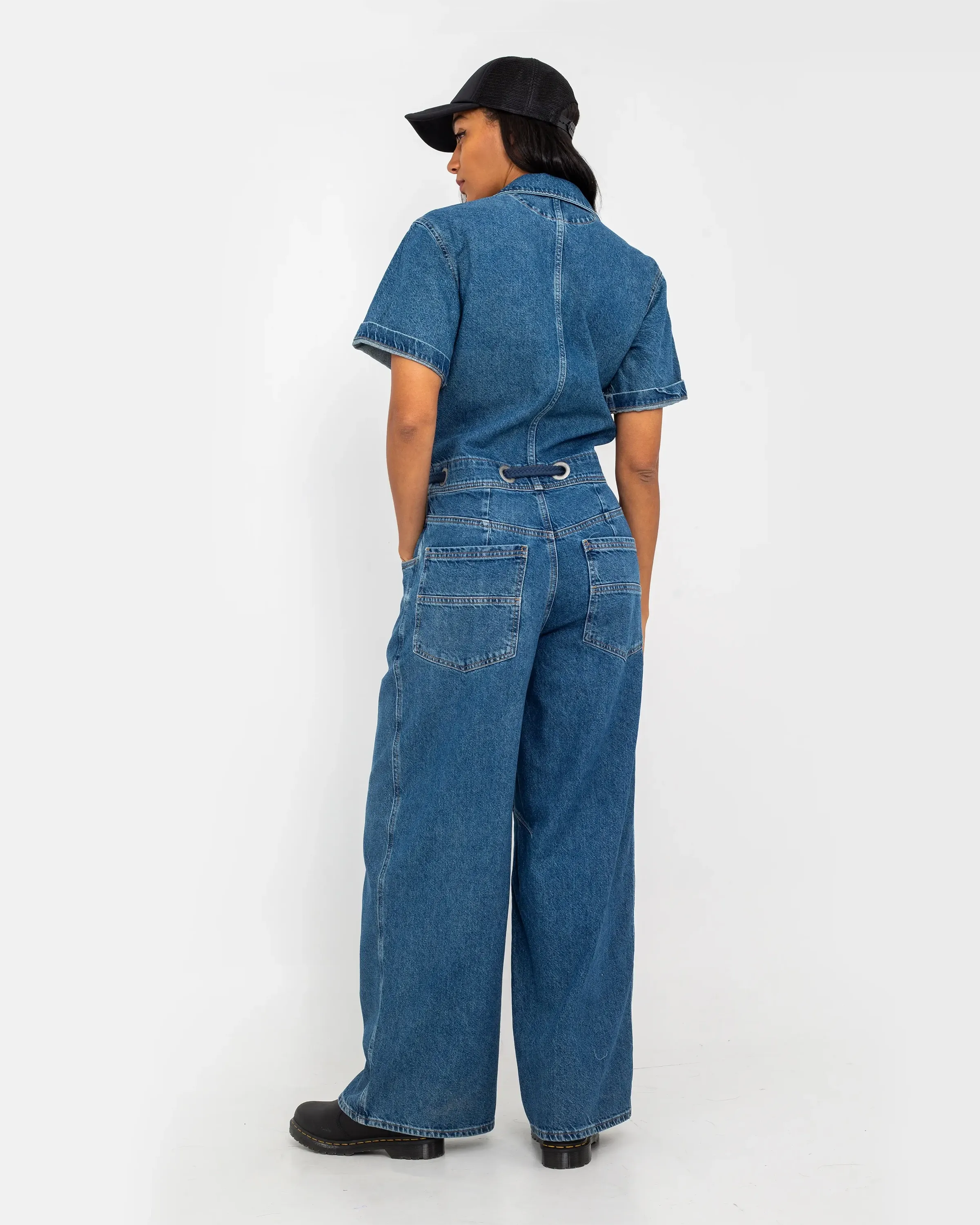 Edison Jumpsuit in Cape Blue