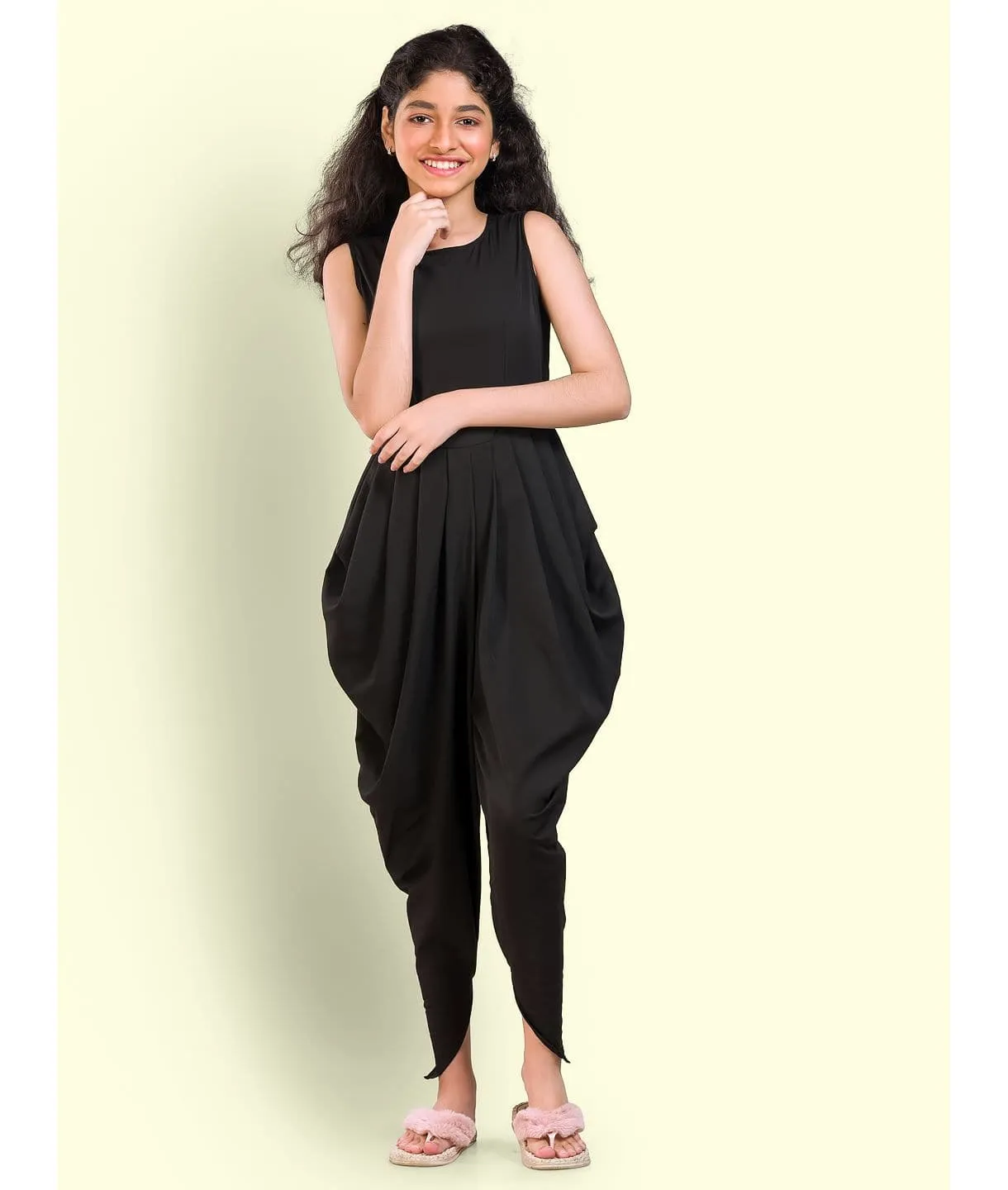 Elasticated Dhoti Jumpsuit