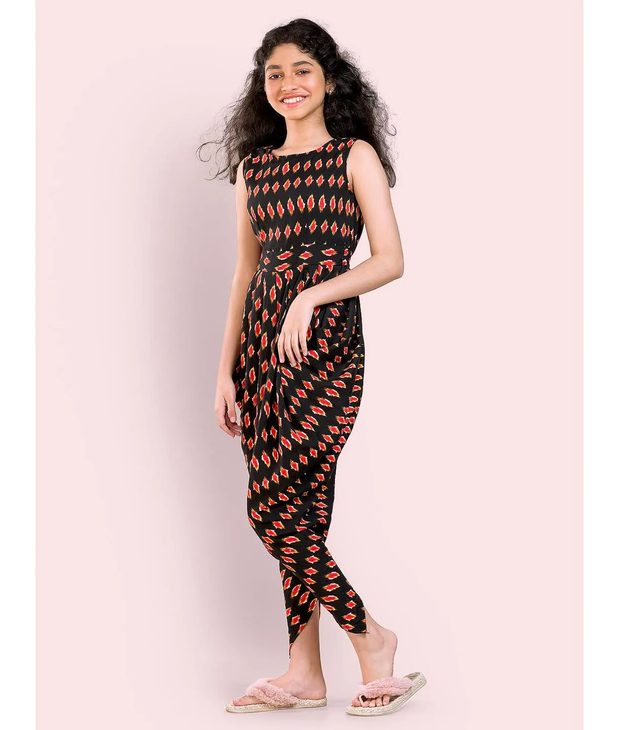 Elasticated Dhoti Jumpsuit