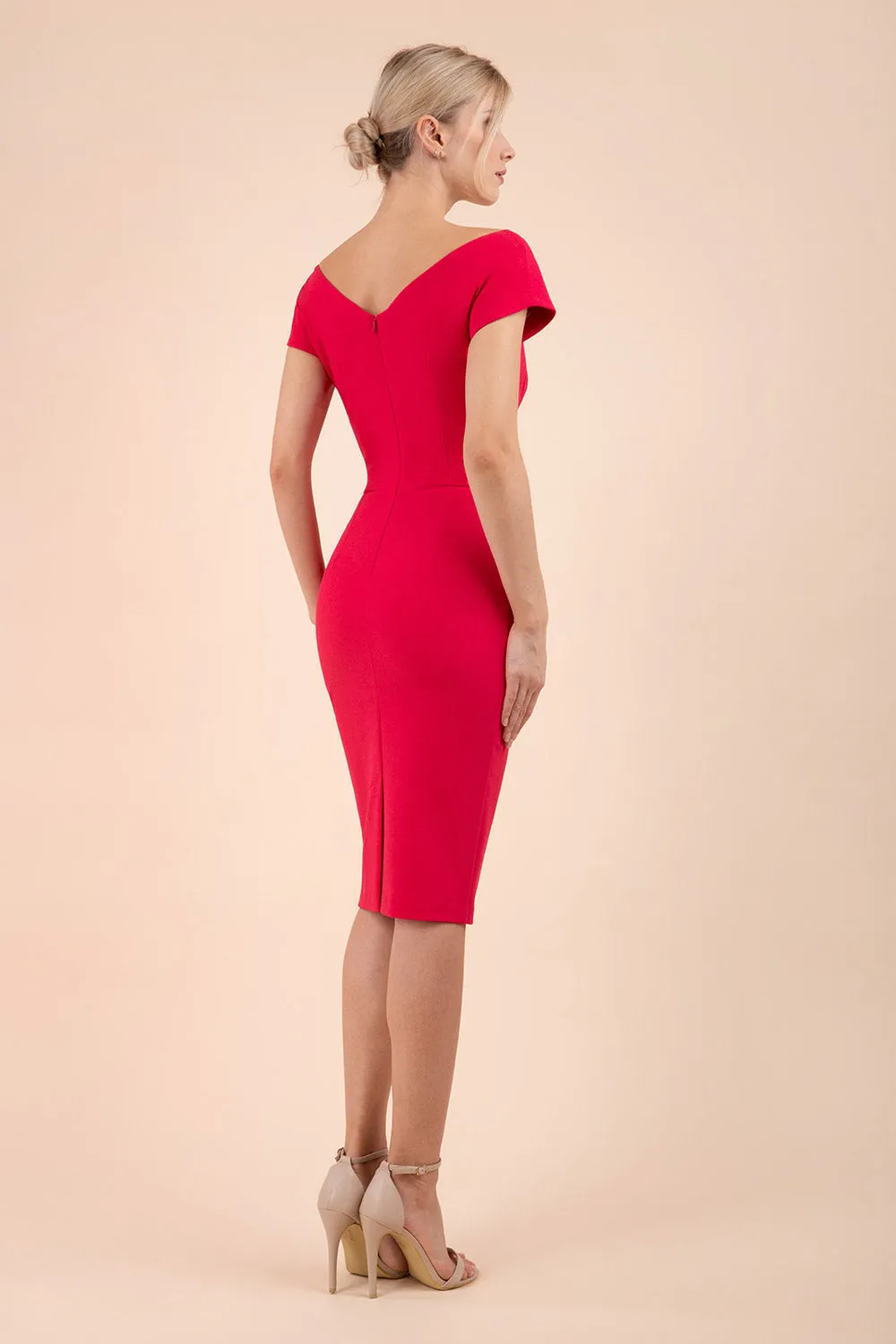 Evelyn Peplum Dress