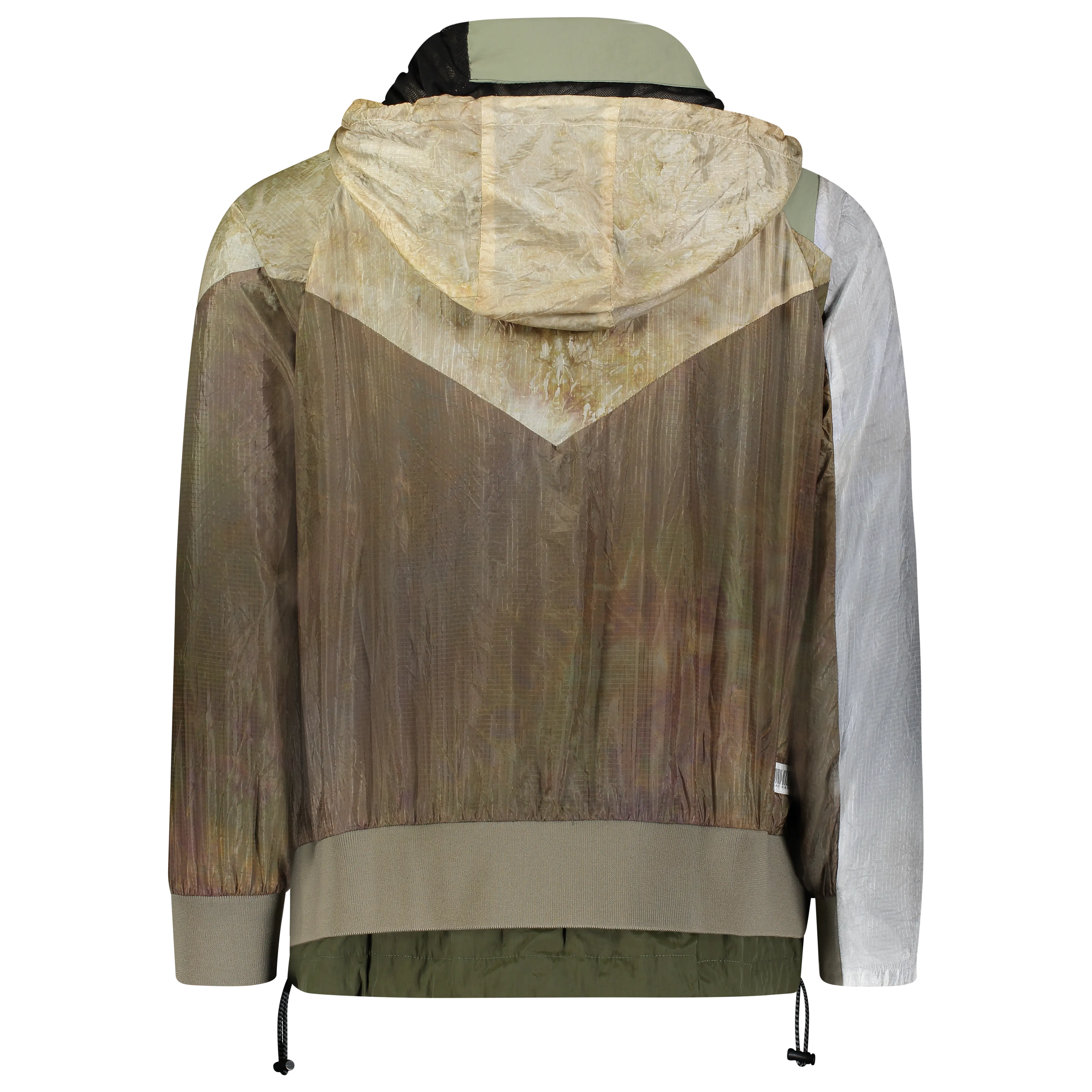 EVERY WHICH WAY TRACK JACKET OLIVE GREEN/KHAKI MULTI