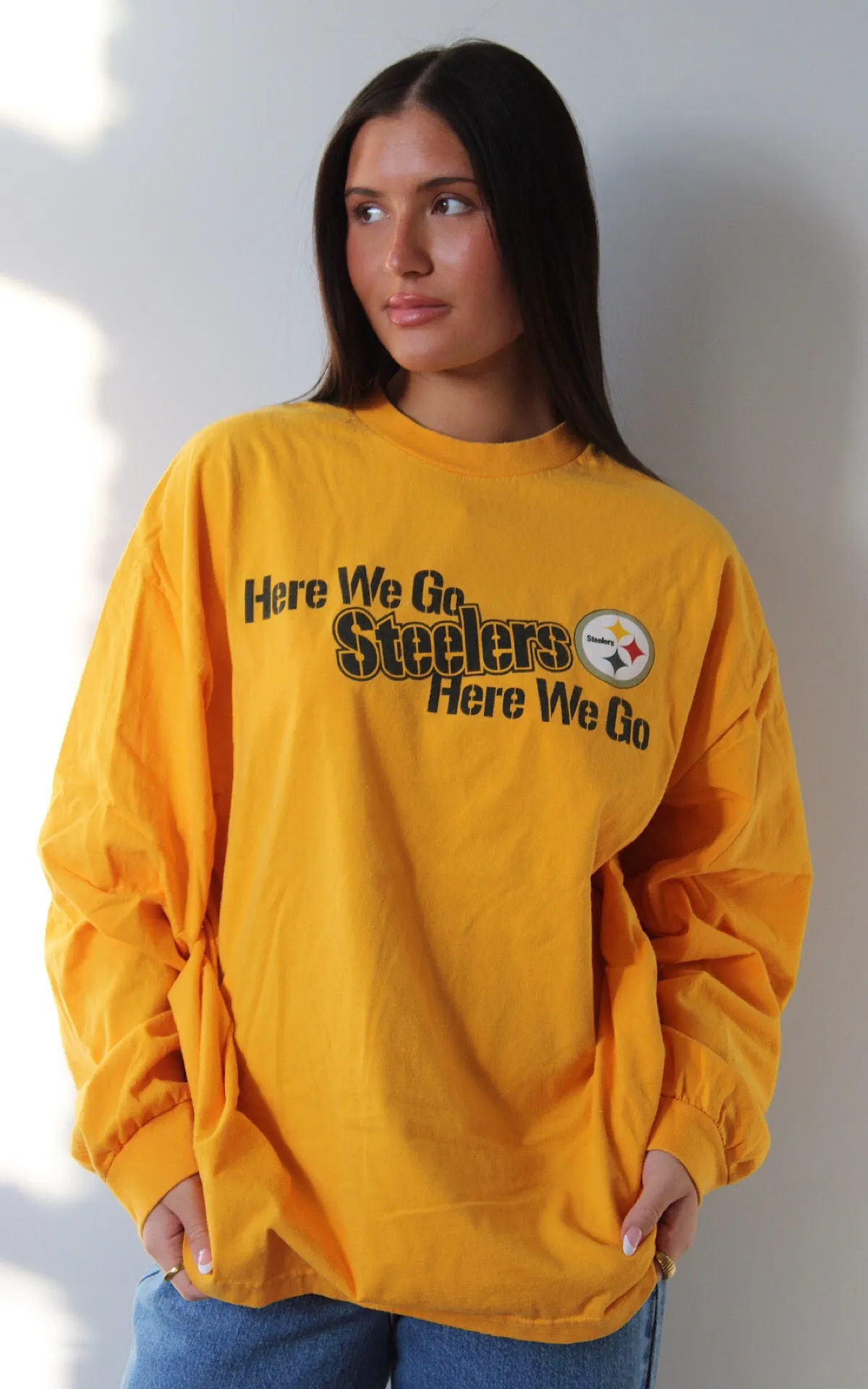 Evil Twin Here We Go Steelers Vintage Long Sleeve