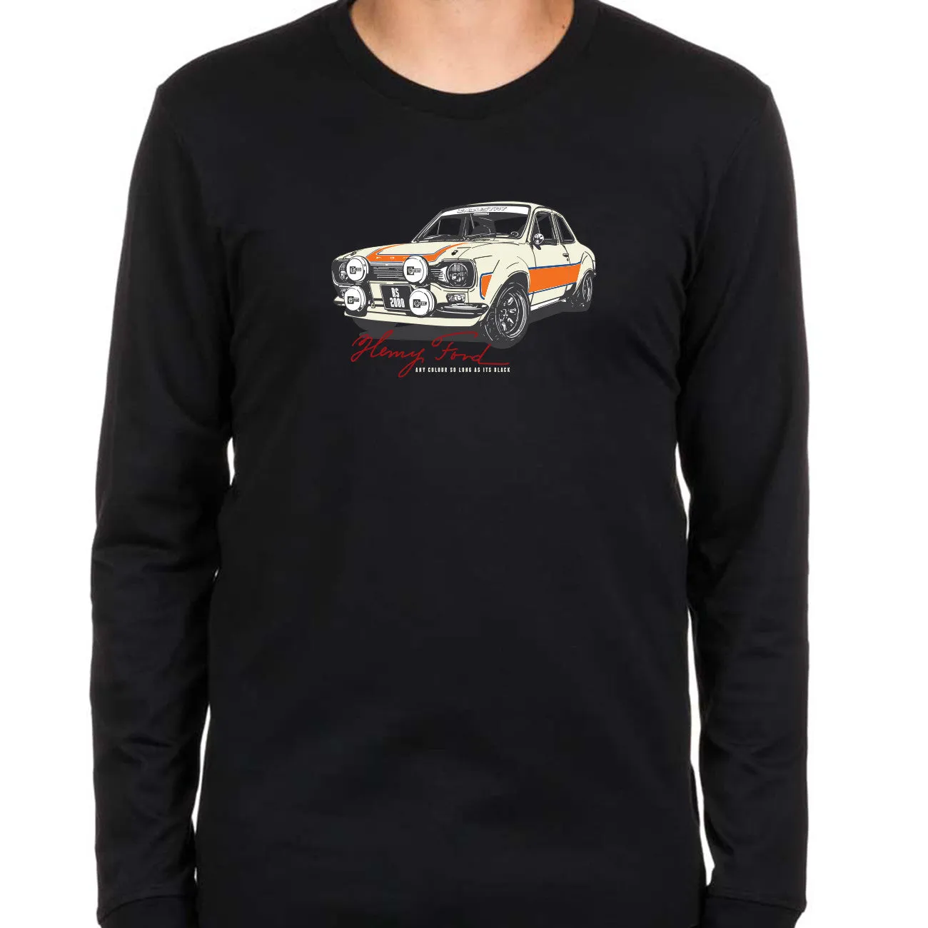 FORD ESCORT MK1 RS2000 LONG SLEEVE T-SHIRT