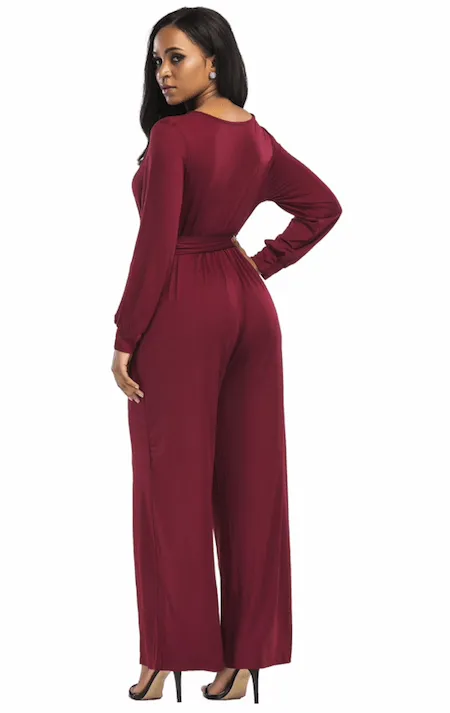 FRONT & CENTER JUMPSUIT