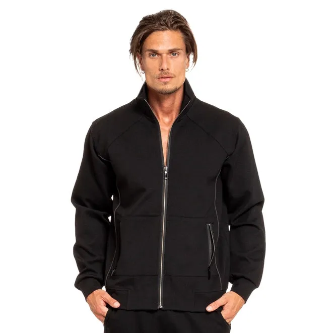 Full Zip Track Jacket - Black