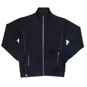 Full Zip Track Jacket - Black