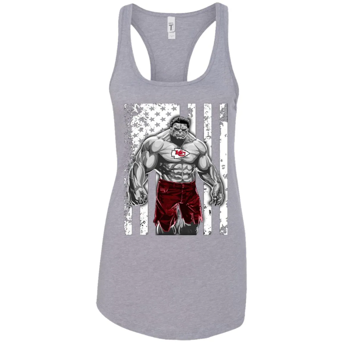 Giants Hulk Kansas City Chiefs T-shirt Women Tank Top