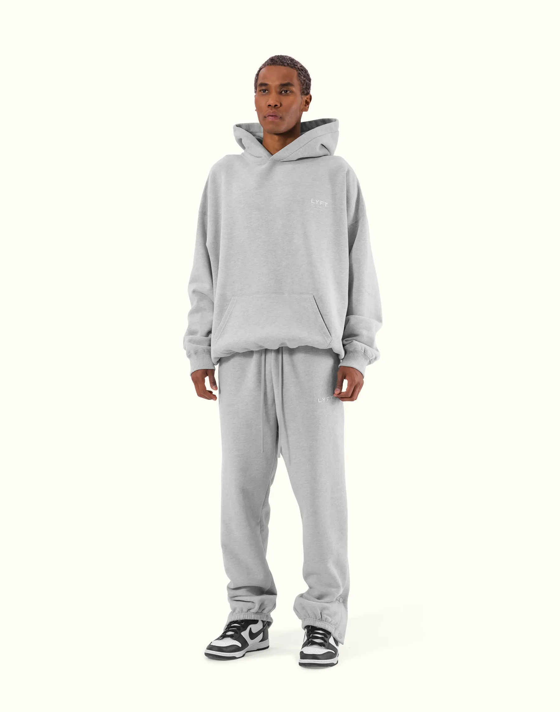 GÝM Oversize Sweat Hoodie - Grey