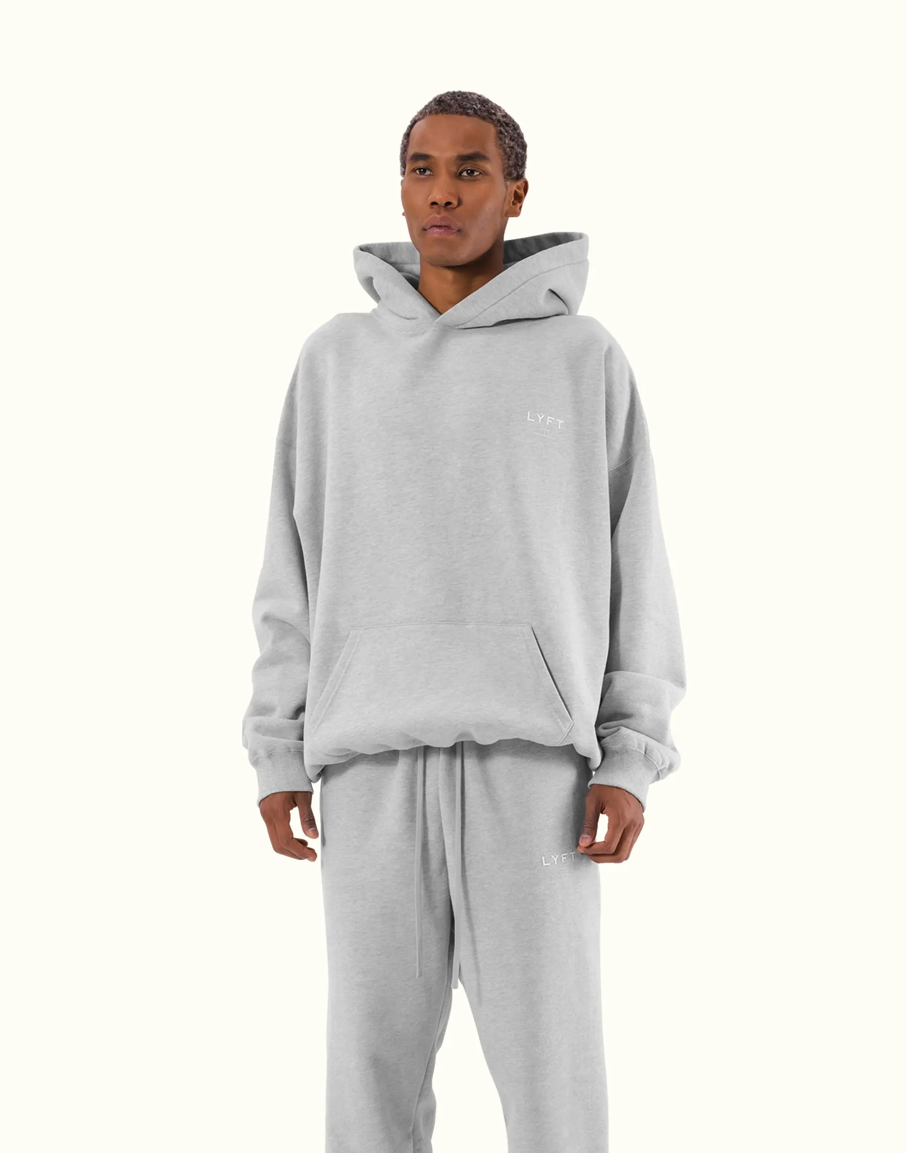 GÝM Oversize Sweat Hoodie - Grey